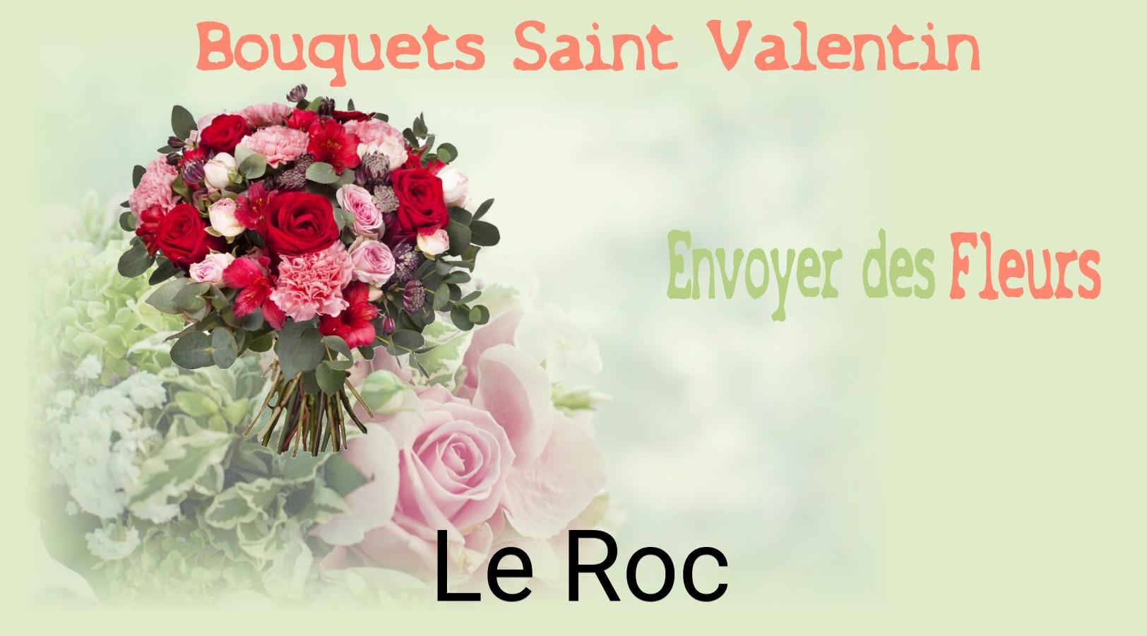 Roses de Saint-Valentin livrées à Le Roc